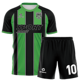 All Sports,昇華 サッカー ユニフォーム,上下セット,緑,オリジナル ユニフォーム